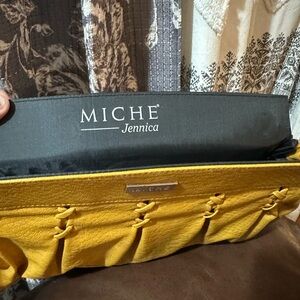 Miche Jennica Yellow Clutch